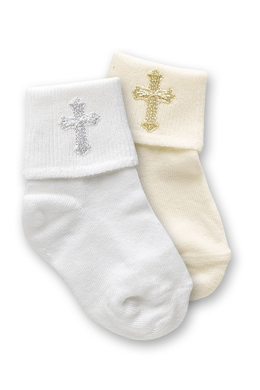 baby ivory christening tights